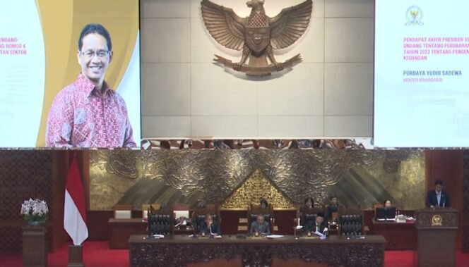 
 UU P2SK Disahkan, Purbaya Berharap Dapat Perkuat Stabilitas Sistem Keuangan
