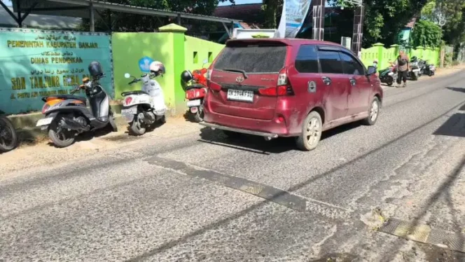 
 Dishub Banjar Tunggu Ketersediaan Anggaran untuk Penggantian Speed Bump Rusak