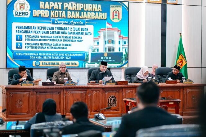 
 Pemko & DPRD Banjarbaru Sepakati Payung Hukum untuk Lingkungan & Tenaga Kerja