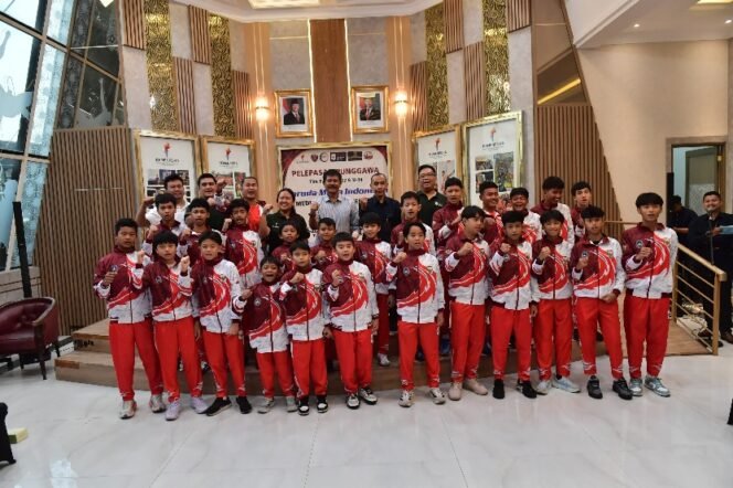 
 Tim Sepak Bola Pelajar Garuda Muda Siap Berlaga di AFC Vietnam Hanoi International 2026