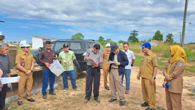 
 Pembangunan Sekolah Rakyat di Kabupaten Banjar, Tim Pengadaan Tanah Lakukan Pendataan Awal Lokasi