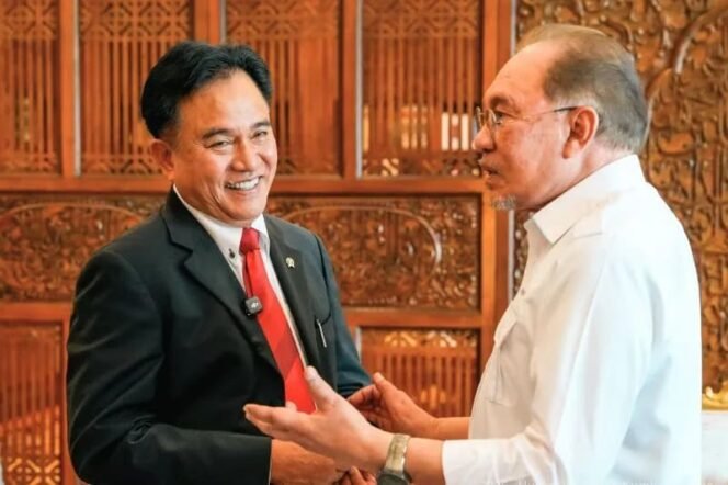
 Bertemu Anwar Ibrahim, Indonesia & Malaysia Sepakati Pokok Perjanjian Pemindahan Narapidana