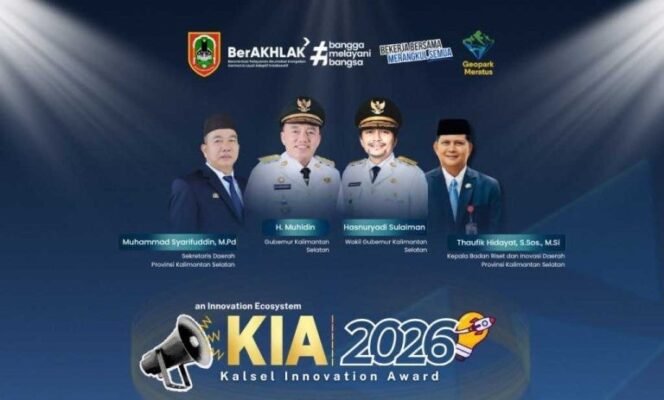 
 Perkuat Ekosistem Inovasi, BRIDA Sebut 88 Proposal Ramaikan Kalsel Innovation Award 2026