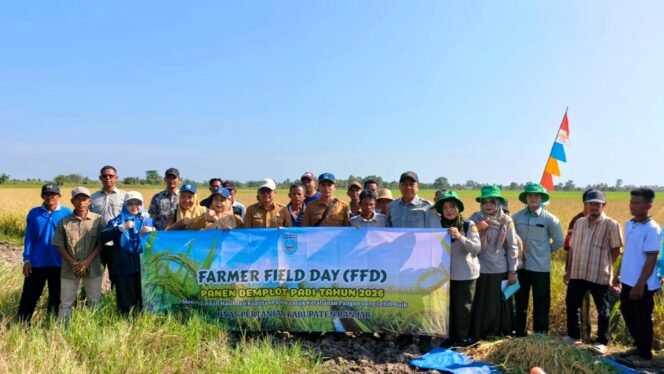 
 Distan Banjar Gelar Farm Field Day di Desa Penggalaman untuk Perkuat Ketahanan Pangan