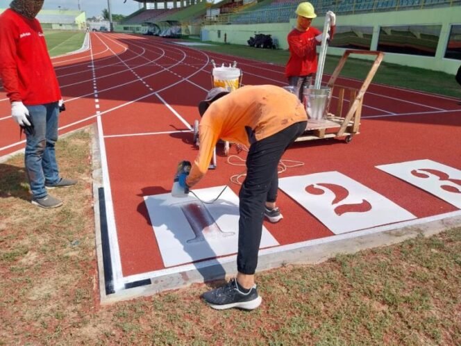 
 Revitalisasi Stadion 17 Mei Banjarmasin Masuki Penyelesaian Akhir, PUPR Kalsel Akan Pasang Kursi Baru
