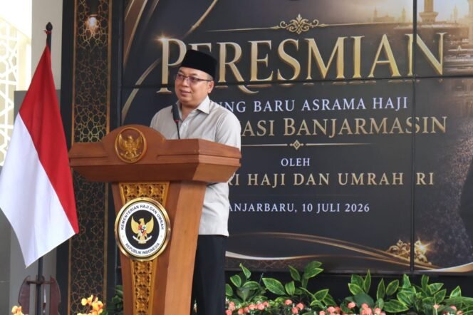 
 Peresmian Gedung SBSN 2025 Diharapkan Perkuat Kualitas Layanan Jemaah Haji Embarkasi Banjarmasin