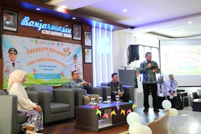 
 Dorong Anak Jadi Agen Perubahan di Era Digital, Sekda Buka Forum Anak Kota Banjarmasin 2026