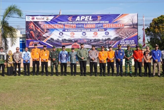 
 Siaga Karhutla, Pemkab Banjar Fokuskan Pengawasan di Enam Kecamatan