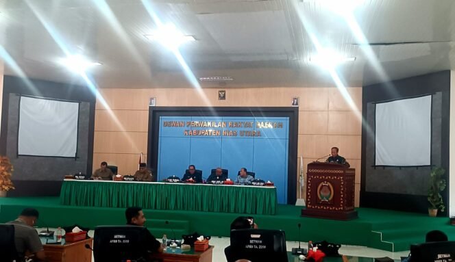 
 Fraksi PDI Perjuangan – Gerindra DPRD Nias Utara Tolak Ranperda Pertanggungjawaban APBD 2025, Soroti Sejumlah Kebijakan Pemda Nias Utara