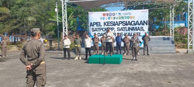 
 Pemkab Kotabaru Jadi Tuan Rumah Penyelenggaraan Apel Pasukan Kesiapsiagaan Satpol-PP & Damkar Se-Kalsel