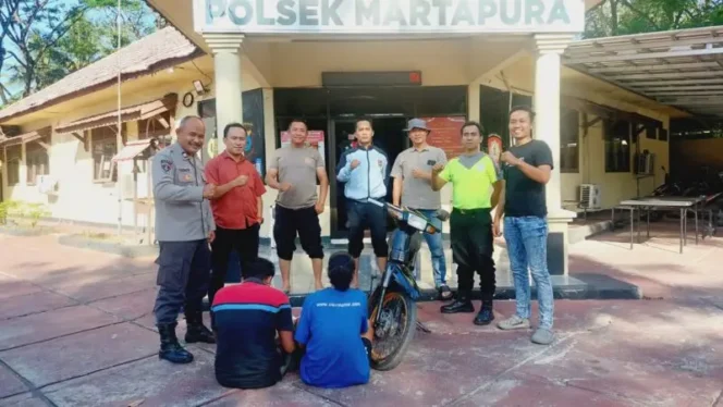 
 Kasus Curanmor di Tungkaran, Polsek Martapura Ringkus Dua Pelaku Kurang dari 24 Jam