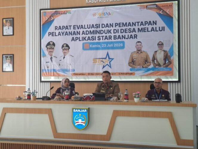 
 Pemkab Banjar Optimalisasi Layanan Adminduk Berbasis Digital Lewat Star Banjar