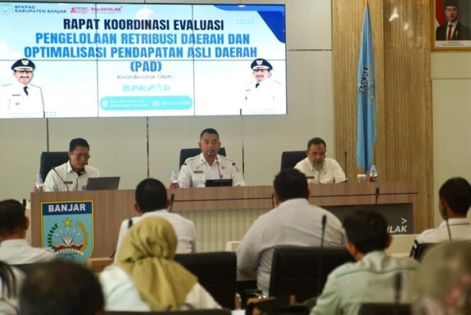 
 Genjot Peningkatan PAD, Pemkab Banjar Evaluasi Pengelolaan Retribusi Daerah