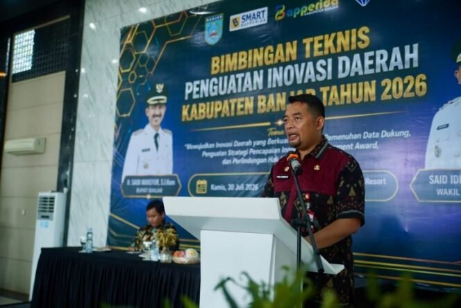 
 Tingkatkan Kualitas Pelayanan Publik, Sekda Banjar Dorong Inovasi Jadi Budaya Kerja di Seluruh Perangkat Daerah