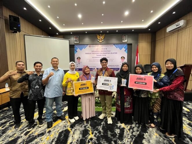 
 Tiga Wirausaha Muda Asal Kabupaten Banjar Berhasil Raih Penghargaan WMP di Tingkat Provinsi