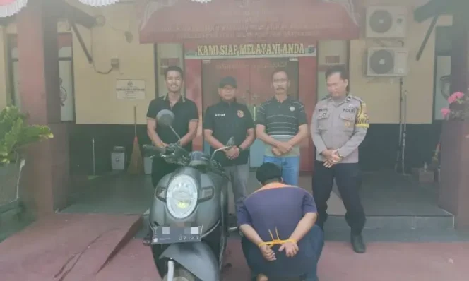 
 Polsek Sungai Tabuk Berhasil Amankan Terduga Pelaku Curanmor