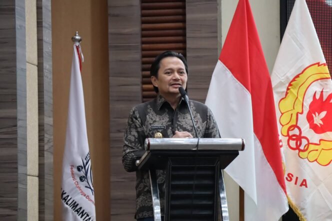 
 Hasnuryadi Sulaiman Resmi Pimpin KONI Kalsel, Targetkan 10 Besar di PON Mendatang