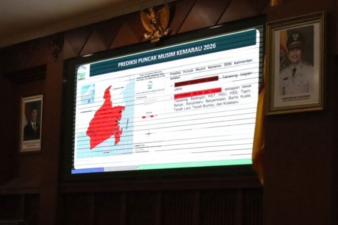 
 BMKG Sebut Risiko Karhutla Meningkat Saat Kalsel Masuki Puncak Kemarau di Agustus–September