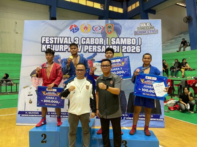 
 Melalui Kejurprov Sambo 2026, Persambi Kalsel Cetak Bibit Atlet Berprestasi dari Daerah