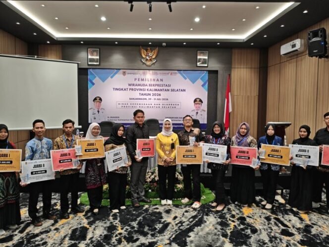 
 Berhasil Cetak Talenta Unggul, Pemilihan Wirausaha Muda Berprestasi Kalsel 2026 Berlangsung Sukses