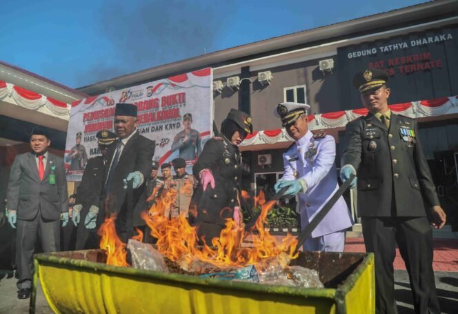 
 Sepanjang 2026, Kapolri Sebut Pihaknya Berhasil Ungkap 24.837 Kasus Narkoba