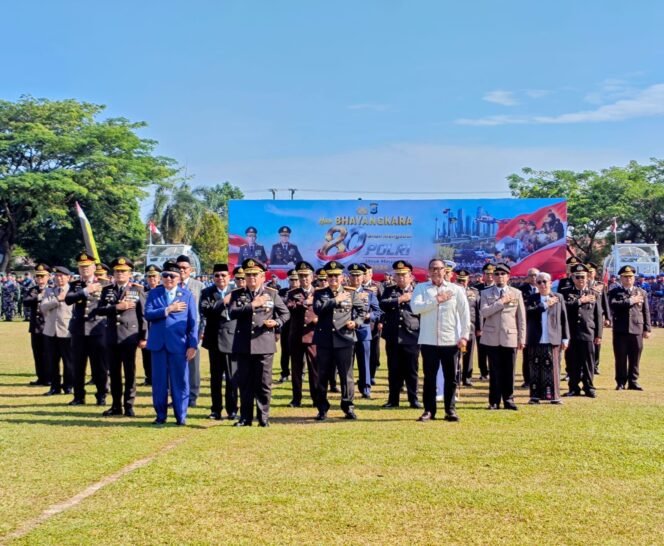 
 Jaga Keamanan & Stabilitas Daerah, Gubernur Kalsel Tegaskan Sinergi dengan Polri di Hari Bhayangkara ke-80