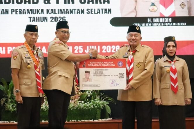 
 Muhidin Jabat Ketua Mabida Pramuka Kalsel, Dorong Pelestarian Budaya & Cegah Narkoba