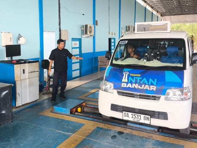 
 Dishub Banjar Lalukan Uji Laik Jalan bagi Angkutan Feeder Trans Intan, Komitmen Tingkatkan Keselamatan Penumpang
