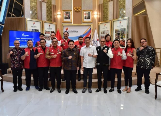 
 Berikan Dukungan Penuh, Menpora Targetkan Kontingen Indonesia Raih Empat Emas di Asian Games 2026