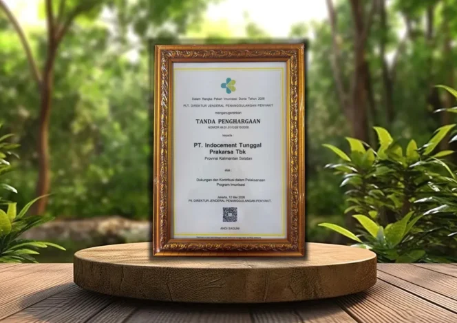 
 Indocement Raih Penghargaan Nasional atas Dukungan Program Imunisasi