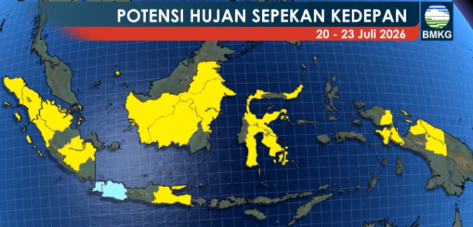 
 BMKG Ungkap Kemarau Terus Meluas & Curah Hujan Mulai Rendah