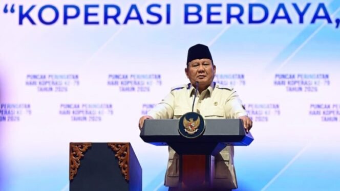 
 Presiden Prabowo Dorong Sinergi Koperasi & Seluruh Kekuatan Ekonomi Nasional di Harkopnas ke-79