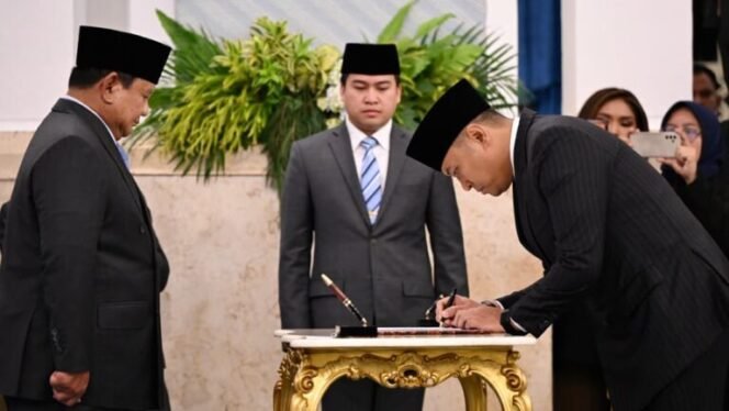 
 Nanik Mengundurkan Diri, Presiden Prabowo Lantik Sudaryono sebagai Kepala BGN