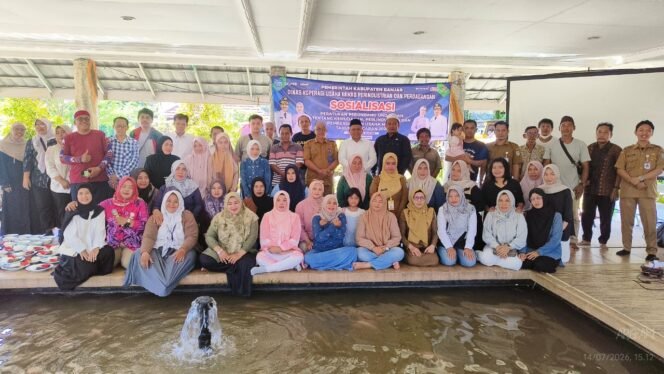 
 DKUMPP Kabupaten Banjar Gelar Sosialisasi Perundang-undangan bagi Pengusaha Mikro