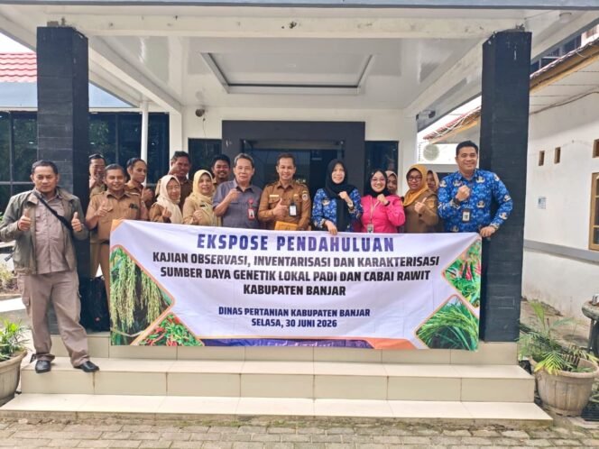 
 Kajian Observasi Varietas Padi & Cabai Rawit Distan Banjar Amankan Hak Paten Kekayaan Hayati Lokal
