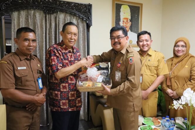 
 Anjangsana Pemprov Kalsel, Rudy Ariffin Dukung Keberlanjutan Program Pembangunan