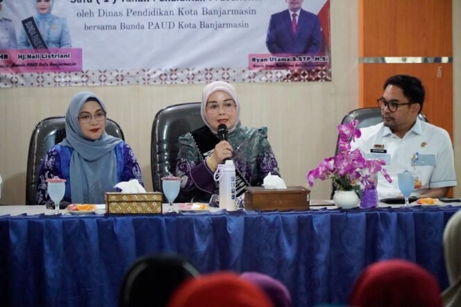 
 Bunda PAUD Banjarmasin Kampanyekan Wajib Belajar Prasekolah