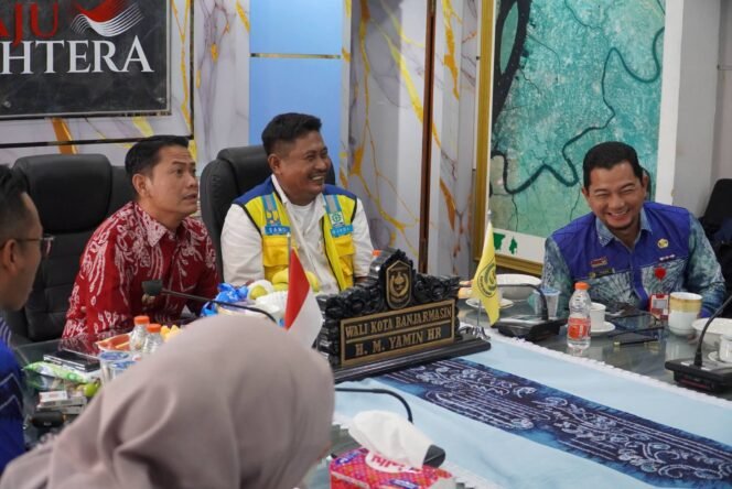 
 Pemko Banjarmasin & BWS Kalimantan III Bahas Penguatan Ketahanan Air Baku & Irigasi