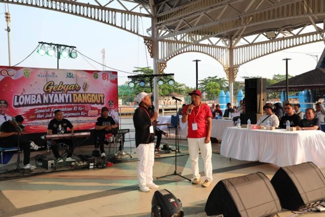 
 Sekda Banjarmasin Buka Gebyar Lomba Nyanyi Dangdut Wali Kota Cup II
