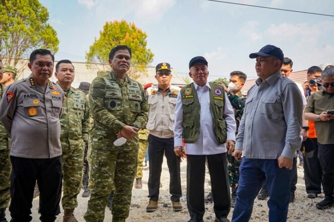 
 KSAL Turun Langsung Pastikan Karhutla Banjarbaru Terkendali