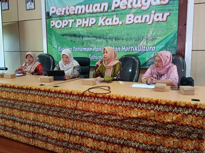 
 Hadapi Kekeringan & Serangan Tungro, Distan Banjar Andalkan Pertanian Modern PM-AAS