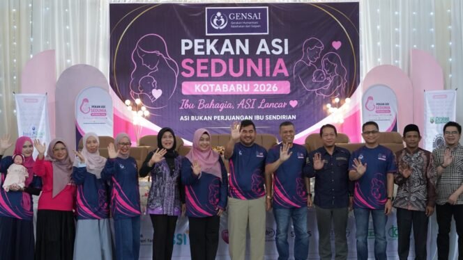 
 GENSAI Movement Gelar Pekan ASI Sedunia Kotabaru 2026, Usung Tema “Ibu Bahagia, ASI Lancar”