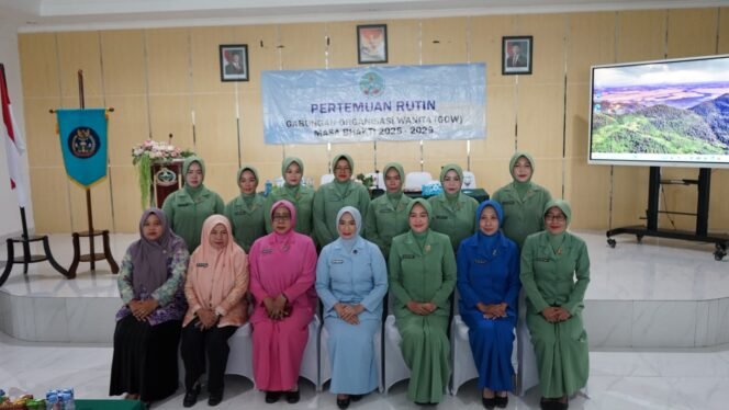 
 Kunjungan Ke Makodim 1004, GOW Kotabaru Gelar Pertemuan & Edukasi Kesehatan Mental