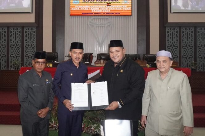 
 DPRD & Pemkab Banjar Sepakati KUPA-PPAS 2026 & KUA-PPAS 2027
