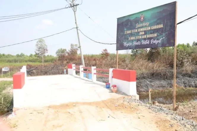 
 Perkuat Akses Warga, Kodim 1006/Banjar Bangun Empat Jembatan Garuda di Kabupaten Banjar & Banjarbaru