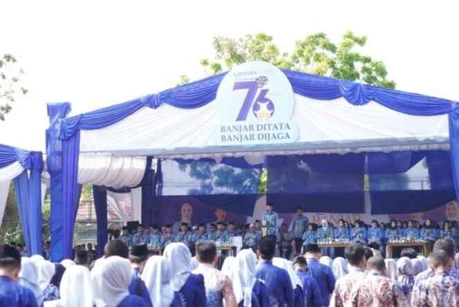 
 76 Tahun Kabupaten Banjar, Saidi Mansyur Ajak Masyarakat Menata & Menjaga Daerah