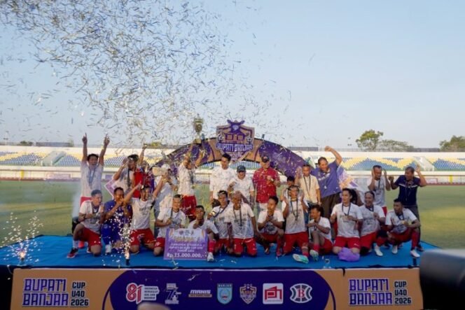 
 Old Star Martapura A Juara Bupati Banjar Cup U-40, Joko Sabet Best Player