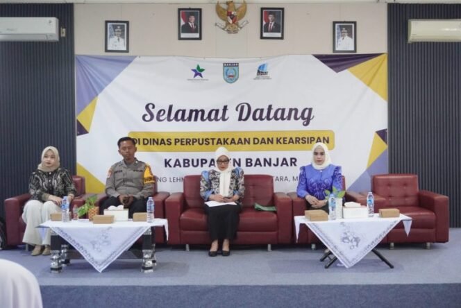 
 Dispersip Banjar Dorong Pelajar Jadi Kreator Konten Literasi Digital