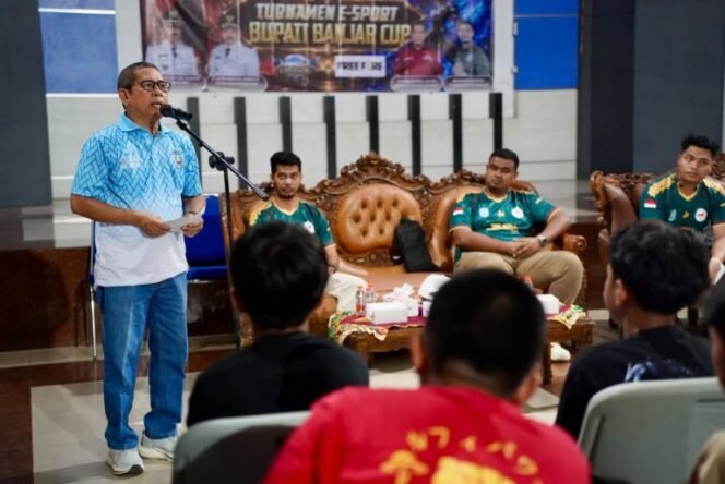 
 24 Tim E-Sport Beradu Kemampuan dalam Bupati Banjar Cup 2026