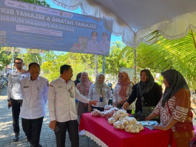 
 Tekan Harga Bahan Pokok & Pangan, Masyarakat Serbu GPM DPKP Kalsel